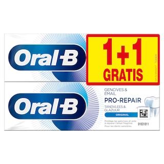 Oral-B | Dentifrice | Repair Original | 1+1 | 150ml 