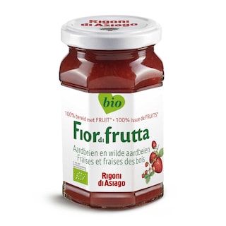 Fiordifrutta | Fruitbeleg | Aardbei & Wilde Aardbei | Bio 