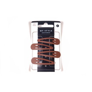 My Style | Clicclac | Basic | 5cm | Brun | Rubber 