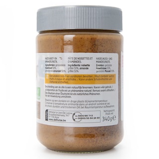 Delhaize | Pasta | 50%Hazelnoten | 50%Amandel 