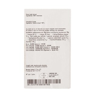 Delhaize | Contrefilet | Irlandais 