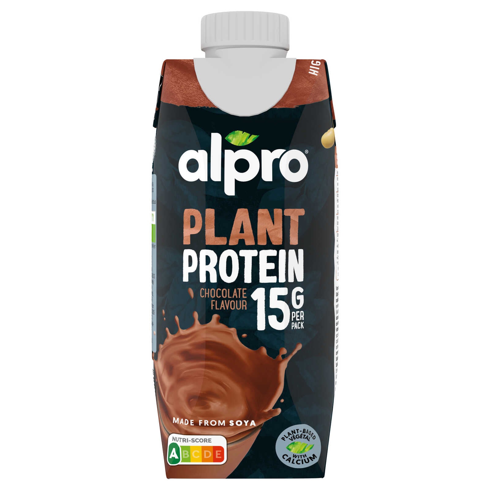 Alpro Plantaardige drank | Soja | Eiwitrijke | Chocolade|