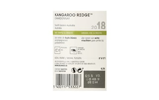 Australie - Australië | South Eastern | Kangaroo Ridge Chardonnay 18 