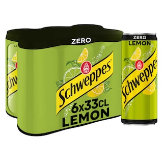 Schweppes | Lemon | Zero | Canette 
