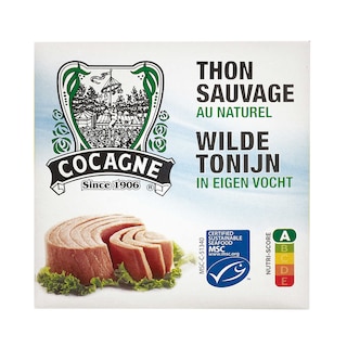 Cocagne | Tonijn | Natuur 160 gr