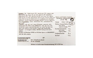 Delhaize | Bio | Boudins | Noir-Blanc | Bio 