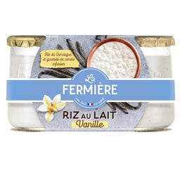 Riz au lait à la vanille