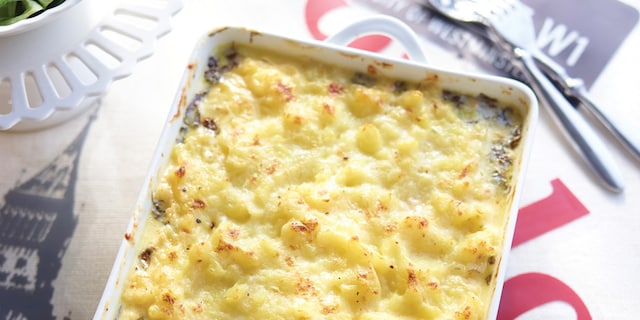 Fish pie - visgratin