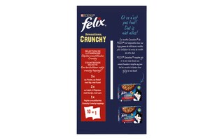 Felix | Kattenvoeding | Sensations | Vlees+Crunchy cr 
