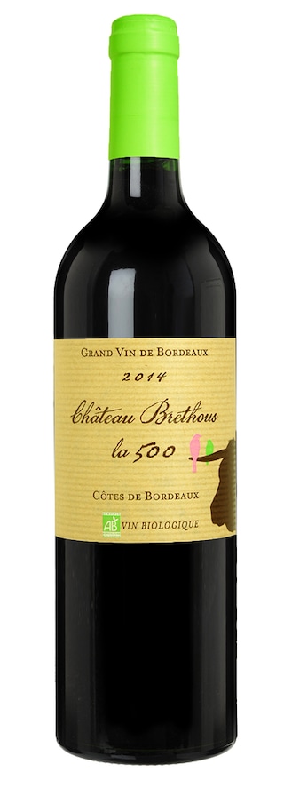 France - Frankrijk | Bordeaux - Côte de Bordeaux | Château Brethous Cuvée 500 14 | Bio 