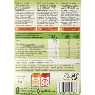 Delhaize | Tablettes | édulcorantes | stevia 