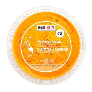 Delhaize | Carotte Ginger Spread 