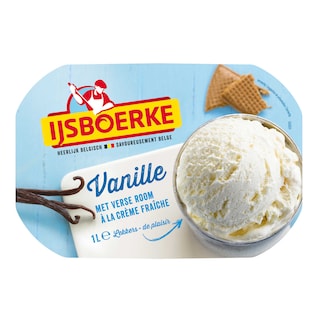 Ijsboerke | Vanille | Crème glacée 1 l