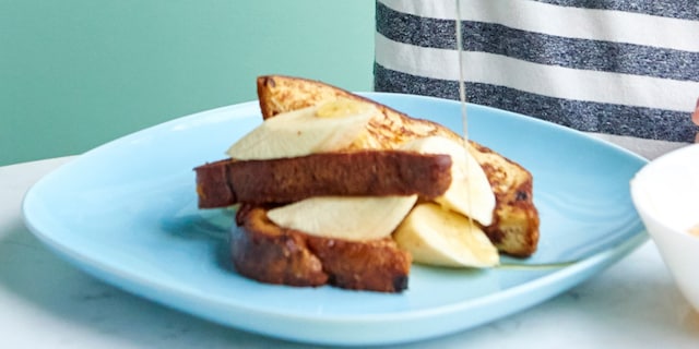 Verloren brood met rozijnenbrood