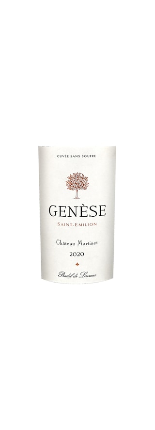 Chateau Martinet | Saint-Émilion | zonder toegevoegde sulfieten | 2020 