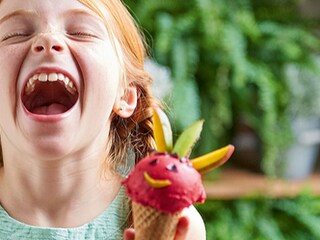 Têtes givrées aux fruits