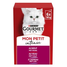 Gourmet | Mon Petit | Aliment Chat | Adulte | Sauce | Viandes 