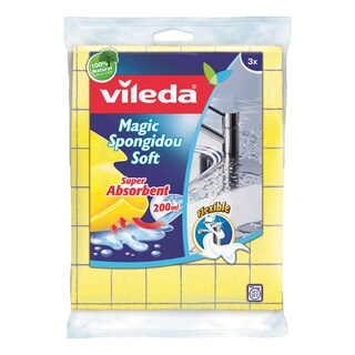 Vileda | Lavette éponge | Super absorbant 
