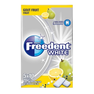 Freedent | Chewing gum | Fruit 