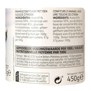 Delhaize | Confituur | Ananas 