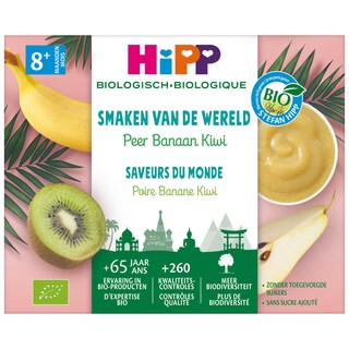 Hipp | Panade| Poire Banane Kiwi | 8M | Bio 