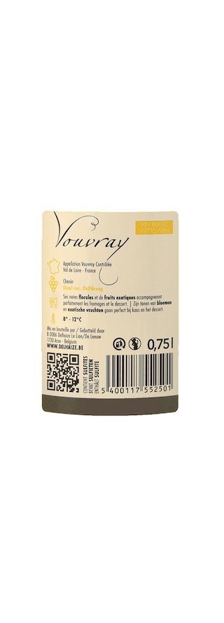 Delhaize | Vouvray 75 cl