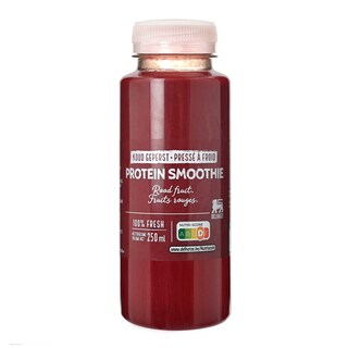 Delhaize | Protein | smooth | red fruit | Fairtrade 