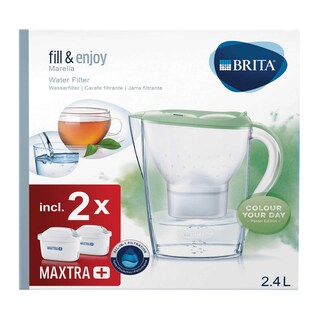 Brita | Filtre eau + 2 Maxtra | Marella | Vert | Eco 