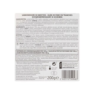 Delhaize | Varkenshure in sneden 