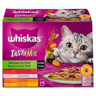 Whiskas | Kattenvoeding | Saus | Mix | Groenten 