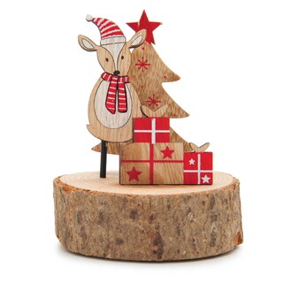 Delhaize | Home | Scène de Noël | avec renard 