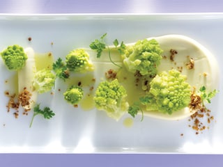 Romanesco met mayonaise en broodcrumble