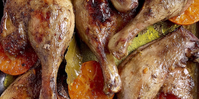 Eendenbouten met mandarijntjes