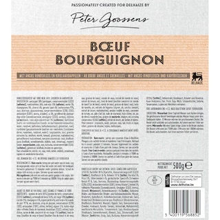Delhaize | Boeuf Bourguignon | Grenailles | Romarin 500 gr