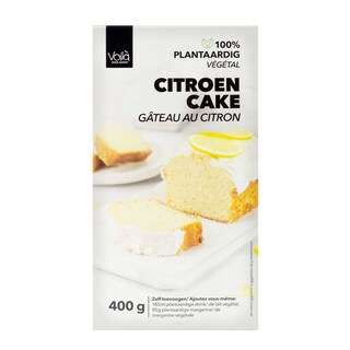 Voilà | Cake | Citron | Végétalien 