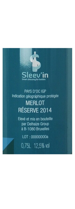 FR MIDI IGP OC | Oc IGP | Sleeve Merlot 2014 Rood 