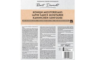 Delhaize | Konijn | Appel - room jus | Puree 
