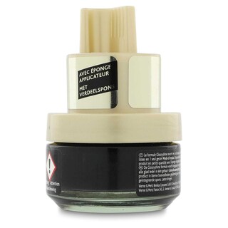 Bufalo | Cirage | Express | Care & shine | Avec éponge applicateur | Noir 4 cl