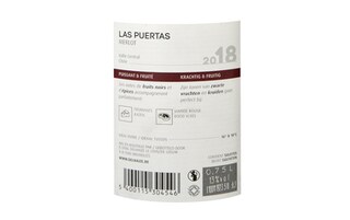 Chili | Colchagua Valley | Las Puertas Merlot 2018 