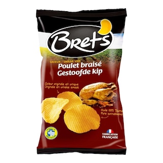 Bret's | Chips | Gestoofde kip 