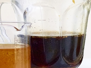 Vinaigrette met soja en limoen