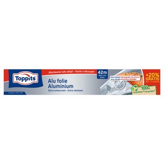 Toppits | Foil Aluminium | Easy Cut System | 35+7m 