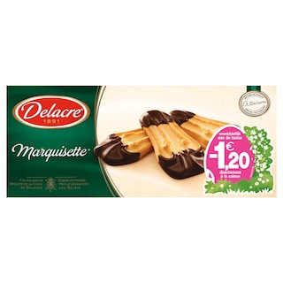 Delacre | Biscuits | Chocolat | Marquisettes | Duopack | +BOP  1€ 