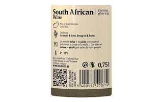Delhaize | South African Wine | Chardonnay 75 cl