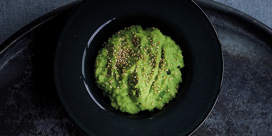 Crème van groene kool