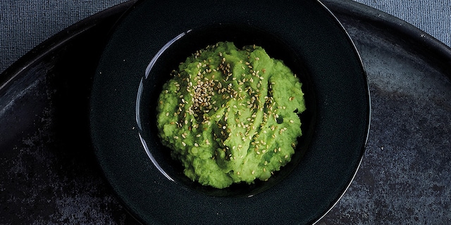 Crème van groene kool