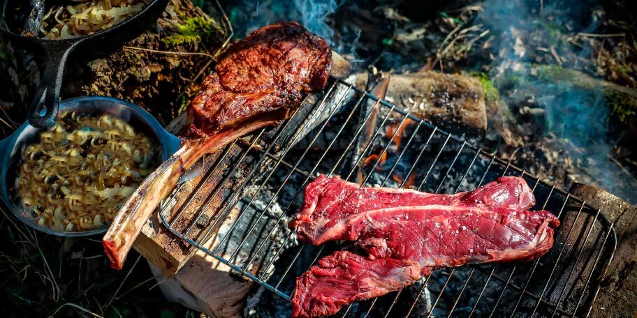 Côte de bœuf irlandaise au BBQ