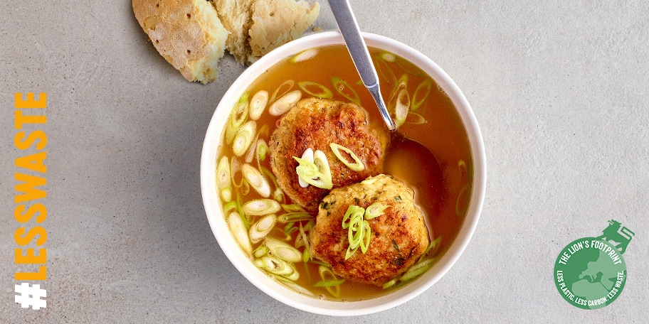 Bouillon aux knödels au comté