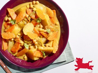 Curry de légumes aux clémentines
