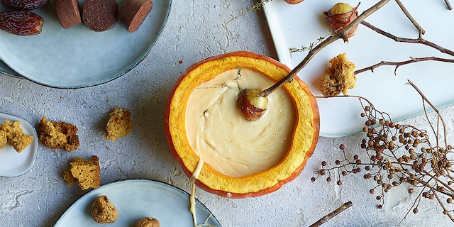 Fondue van de chef met witte porto